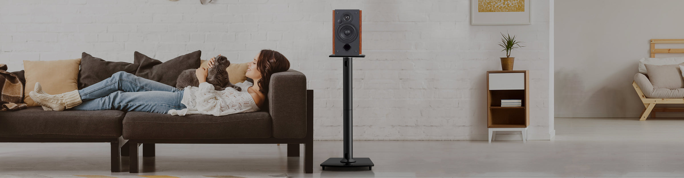 BOOKSHELF SPEAKER STANDS