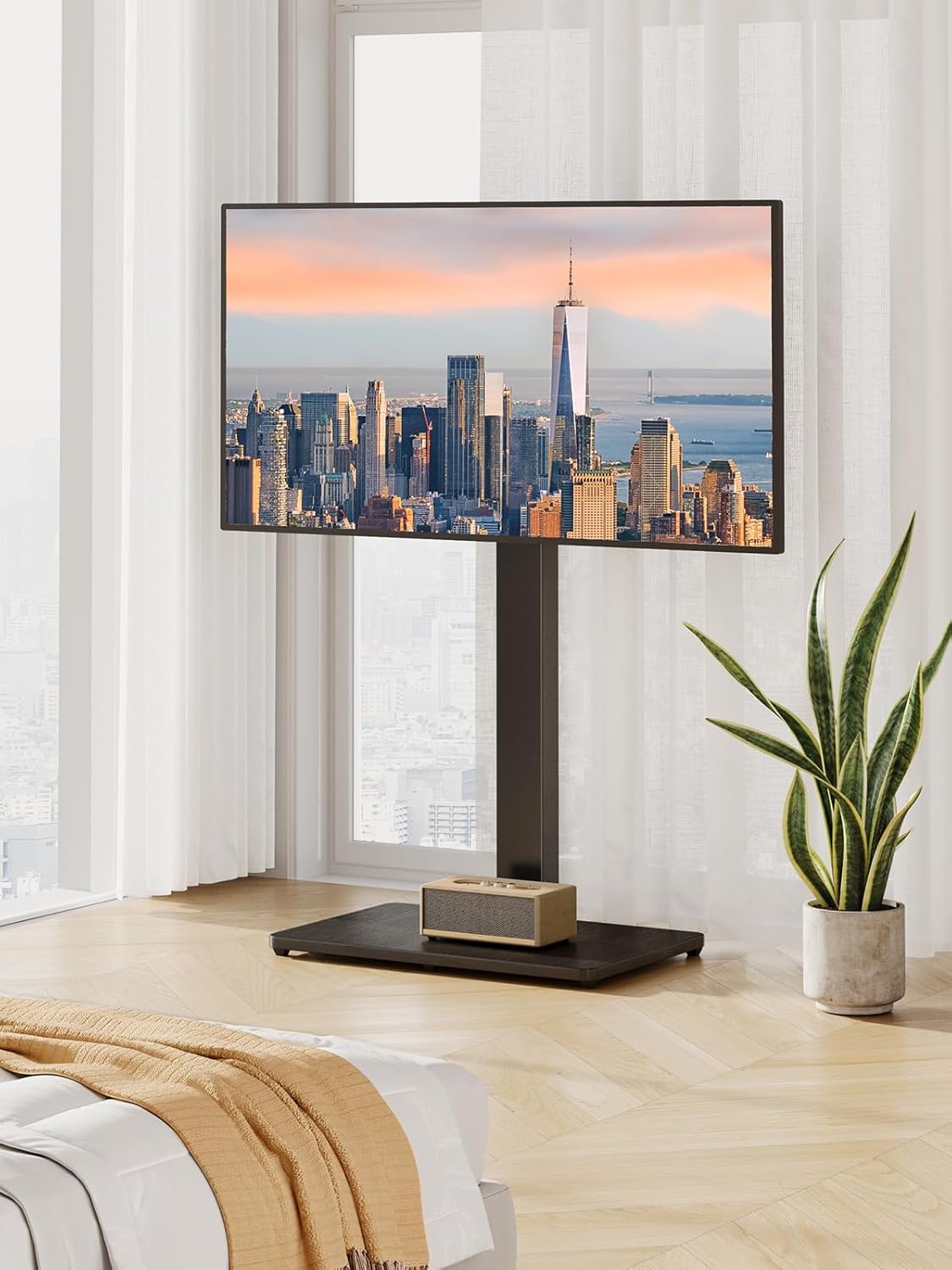 Floor TV Stand with Mount for 32-70 inch TVs