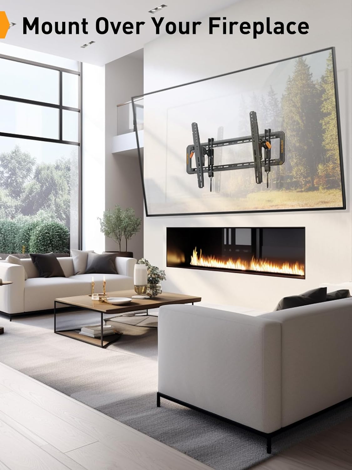 Advanced Tilt TV Wall Mount For 42" To 90" TVs, PGAT2-US