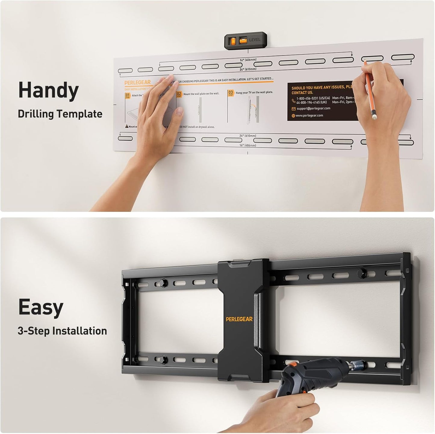 Tilting TV Wall Mount for Most 37-82 inch TVs