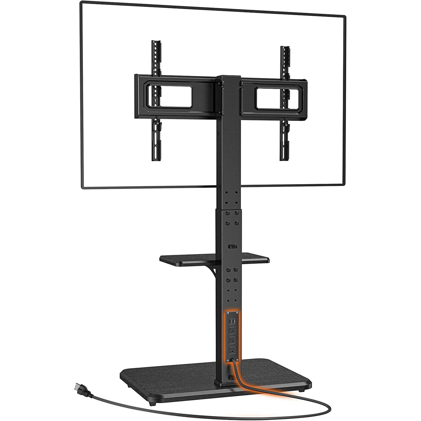 Floor TV Stand With Integrated Power Supply For 32" to 75" TVs