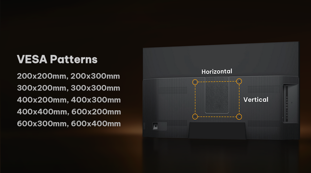 Compatible TV VESA