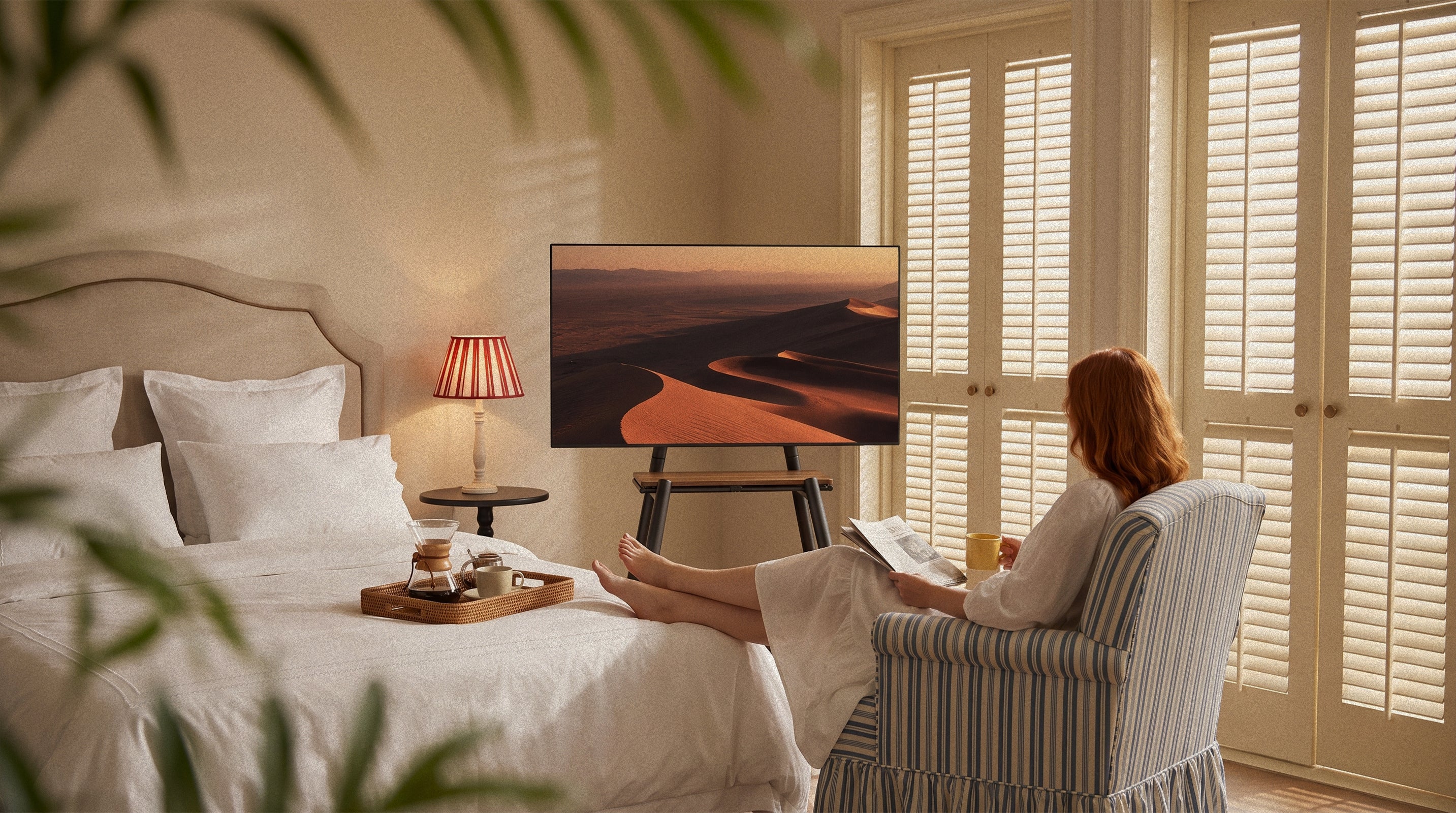 Heavy-duty TV carts