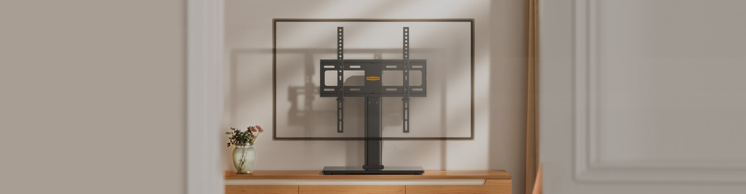 FIXED TABLETOP TV STAND