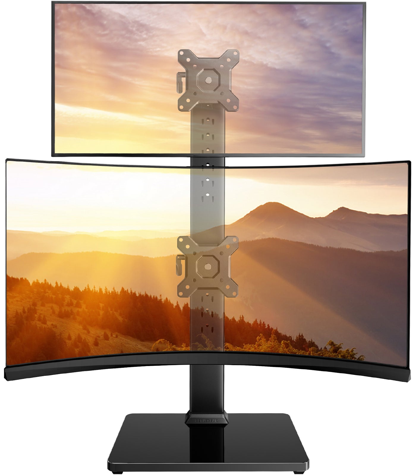 Dual Monitor Stand for 13" to 40" Screens