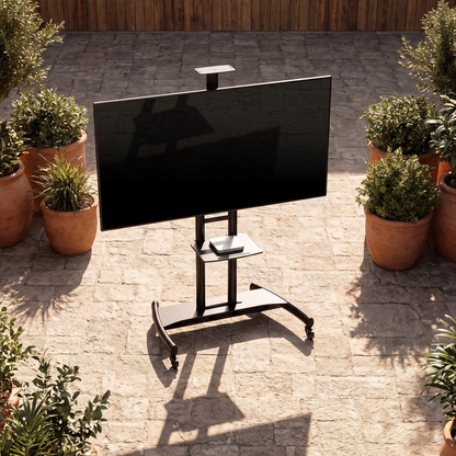 Heavy-Duty TV Cart For 55" To 90" TVs