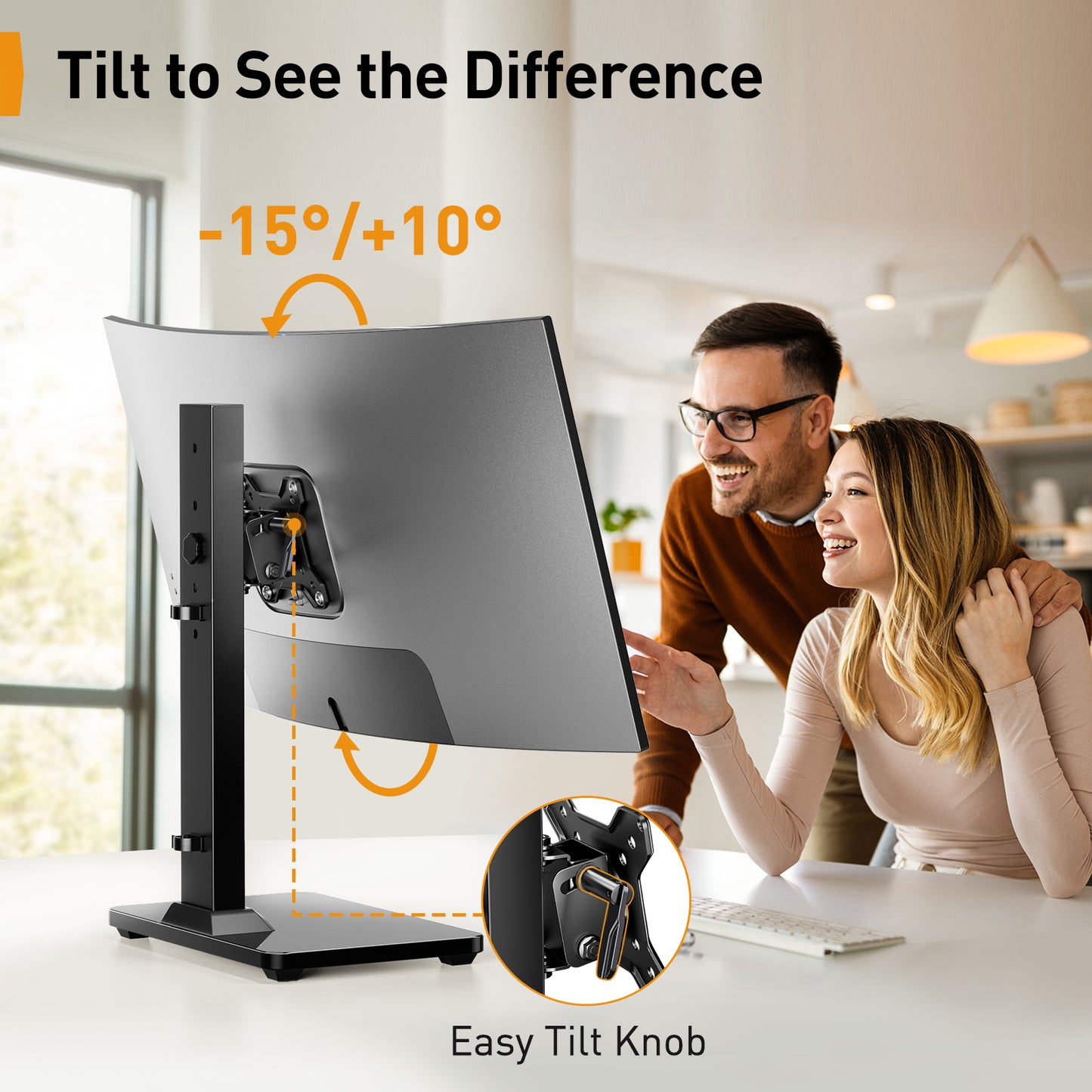 Monitor Stand for 13" to 34" Screens