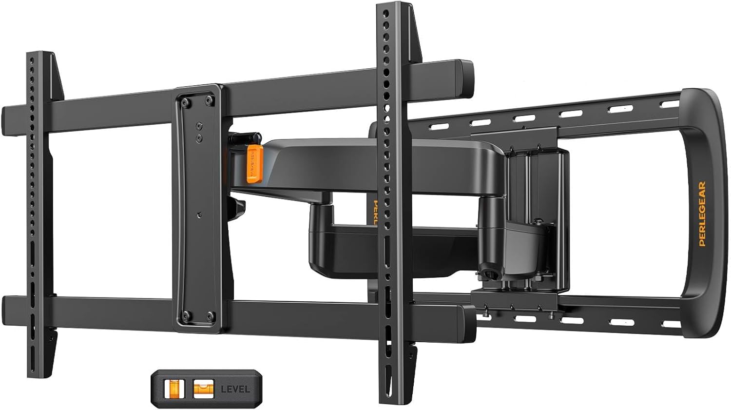 Perlegear Full Motion TV Wall Mount for 42-95″ TVs, PGTVM41B-LF-US