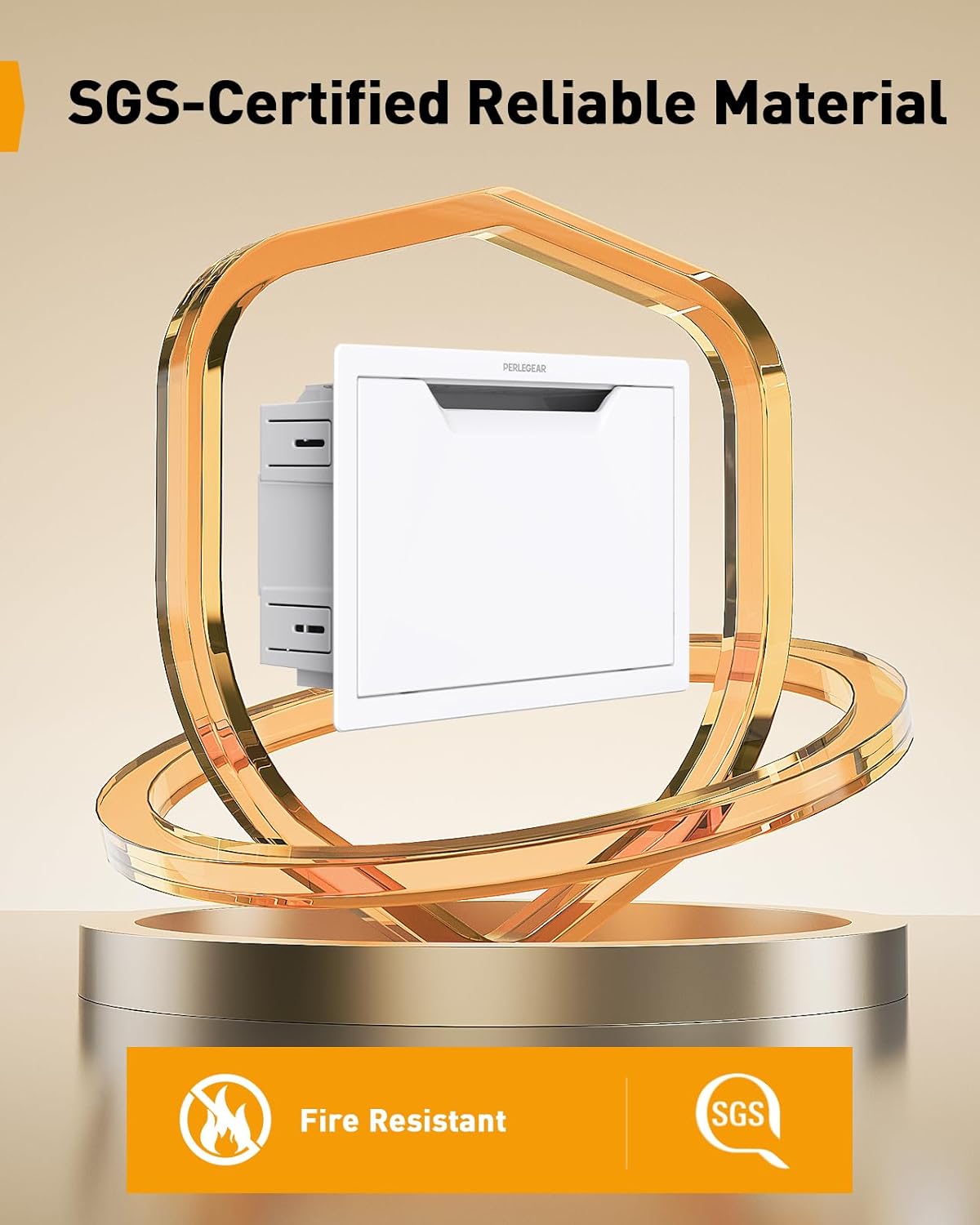 Perlegear 9″ in-Wall Media Box