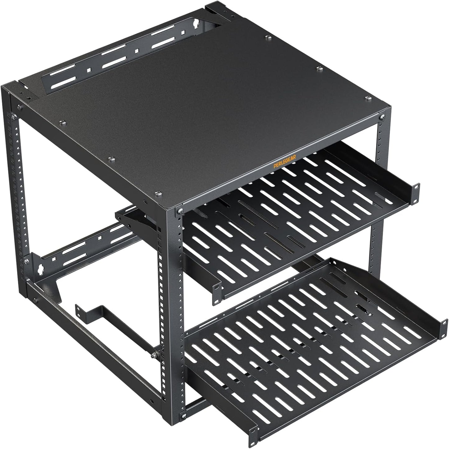 10U Open Frame Network Rack for 19″ Servers & AV Gear