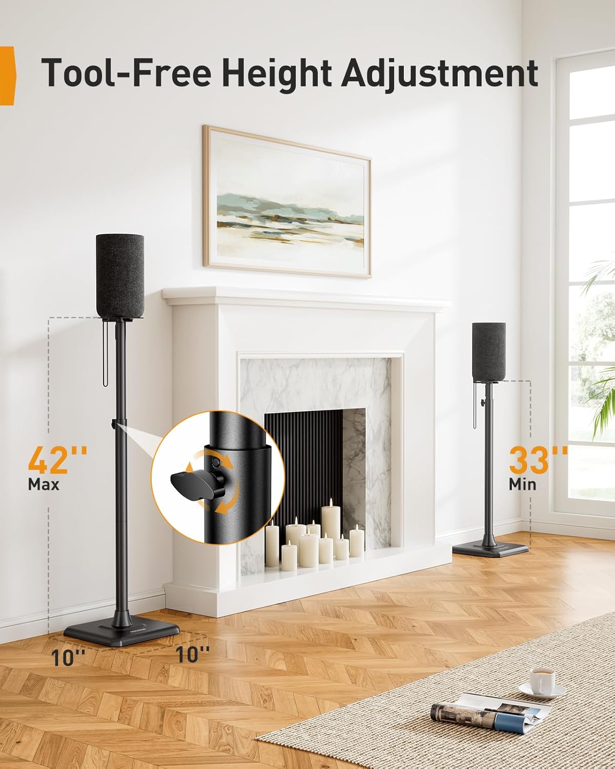 Speaker Stands Pair
