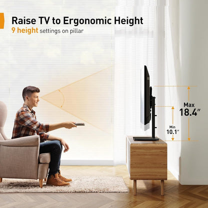 Heavy Duty Tabletop TV Stand for 23"-60" TVs | MX11