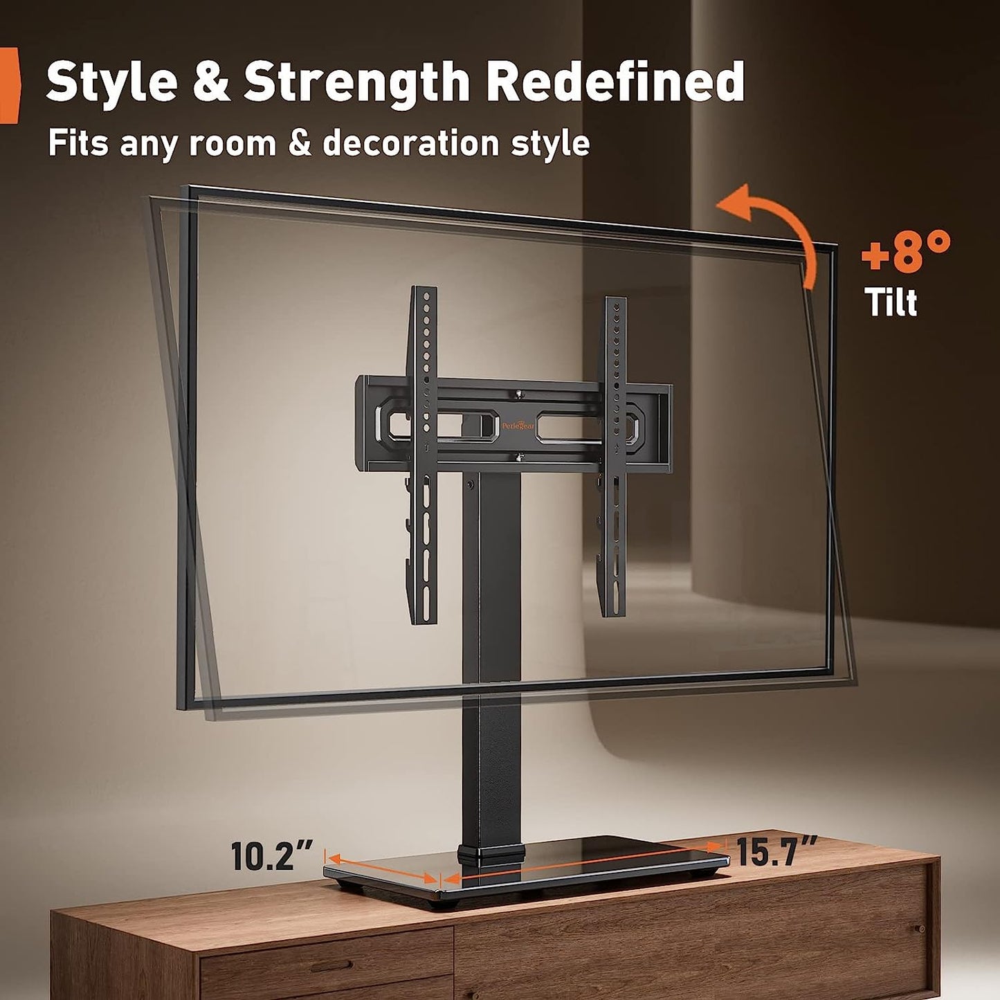 Swivel Tabletop TV Stand For 32" to 70"