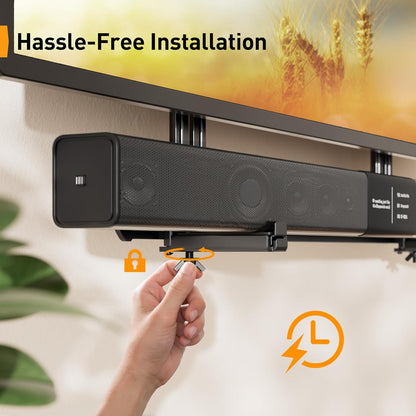 Soundbar Mount with Holes/Without Holes