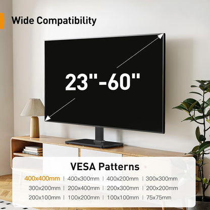 Heavy Duty Tabletop TV Stand for 23"-60" TVs | MX11