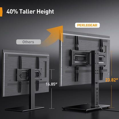 Universal TV Stand with Power Outlet for 32-80 inch TVs
