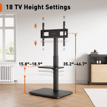 Floor TV Stand With Integrated Power Supply For 32" to 75" TVs
