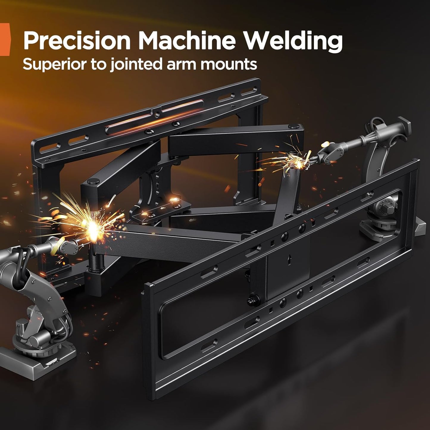 Full Motion TV Wall Mount For 26" To 65" TVs, PGMFK4
