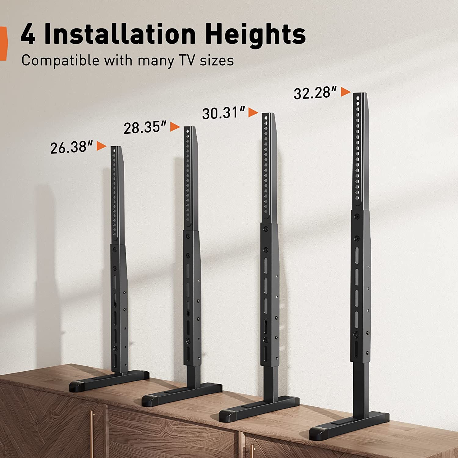 Heavy Duty Tabletop TV Stand for 37