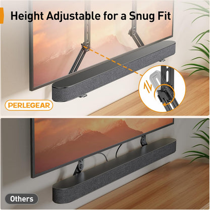 Soundbar Mount with Adjustable Height