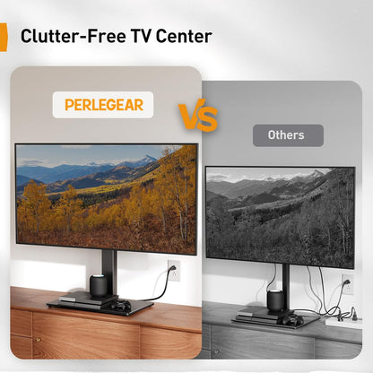 Universal TV Stand with Power Outlet for 32-80 inch TVs
