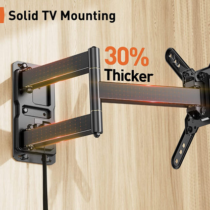 Recreational Vehicle Full Motion TV Wall Mount For 13" to 43" TVs, PGLRVF2