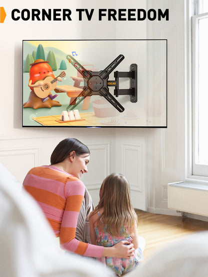 Full Motion TV Wall Mount For 26" to 50" TVs, PGMF13-US