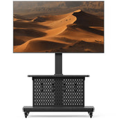 TV Cart with Remote Control For 32" To 80" TVs