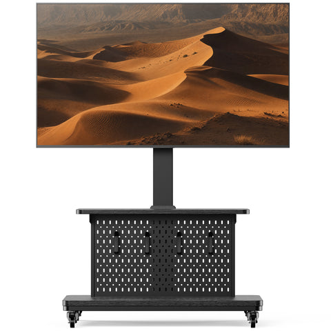 TV Cart with Remote Control For 32" To 80" TVs