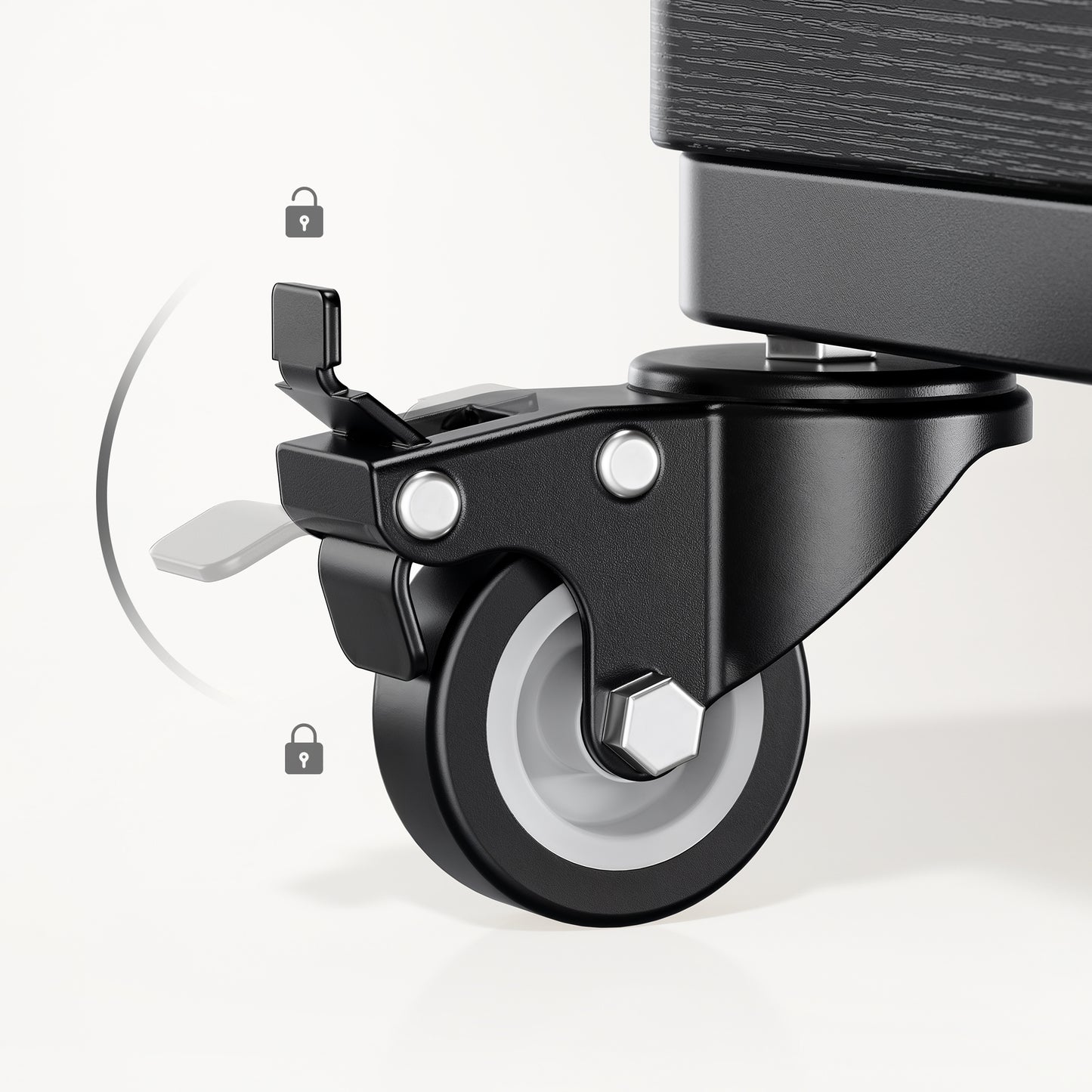 TV Cart with Remote Control For 32" To 80" TVs