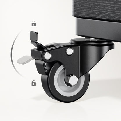 TV Cart with Remote Control For 32" To 80" TVs