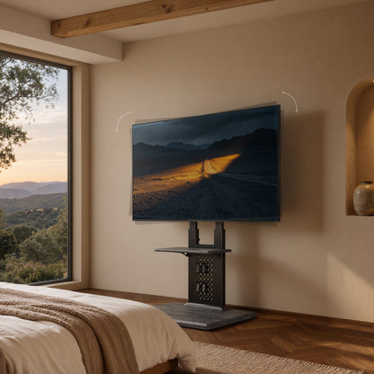 Tilting Heavy-Duty TV Cart for 32-86" TVs | TS06