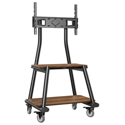 Heavy-Duty TV Cart For 43" To 82" TVs