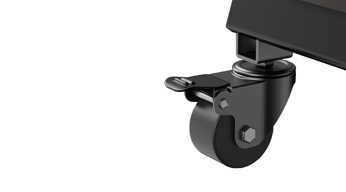 Dual Casters, Easy Move