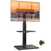 Floor TV Stand with Hidden Wheels For 30" to 70" TVs