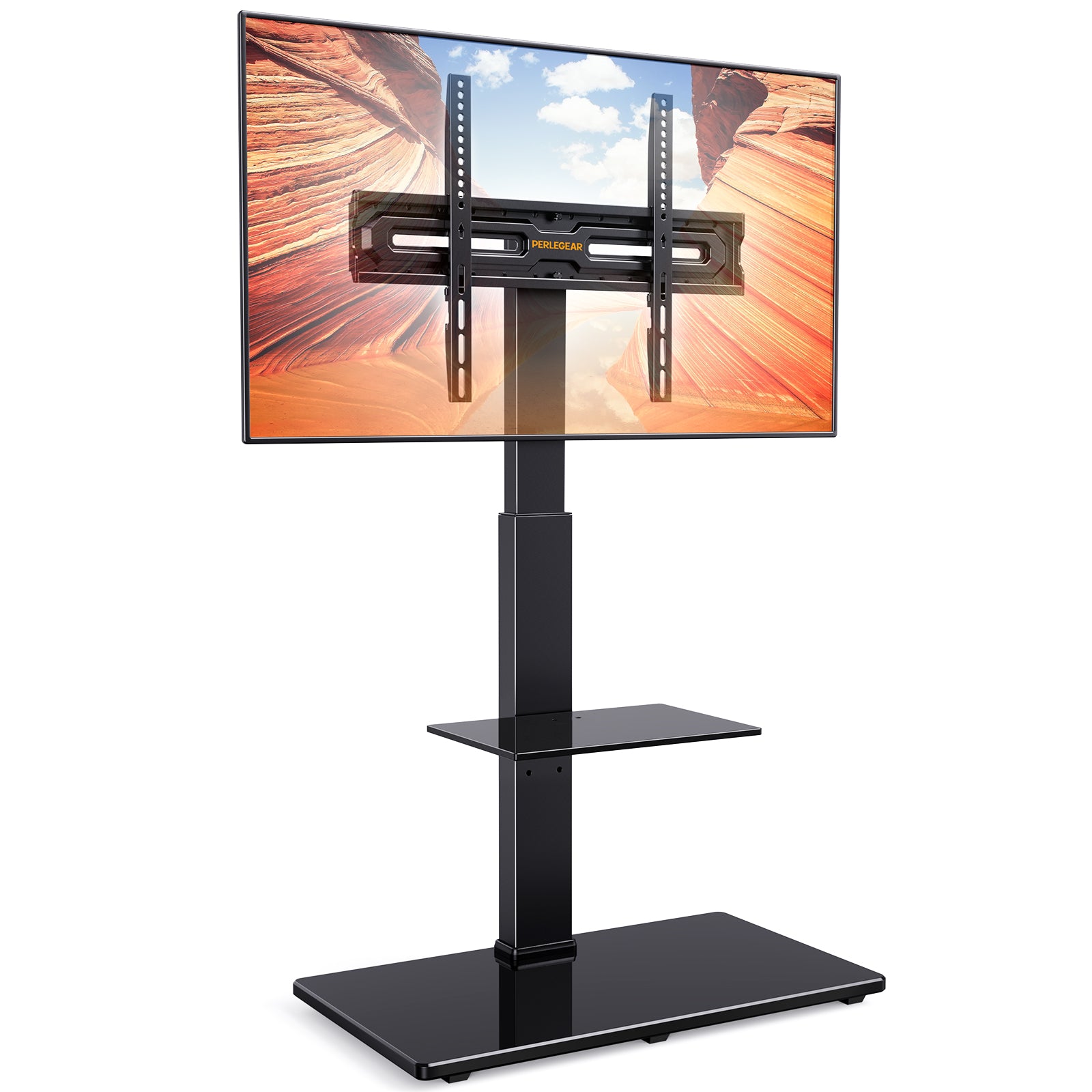 Floor TV Stand For 30 to 70 TVs Perlegear