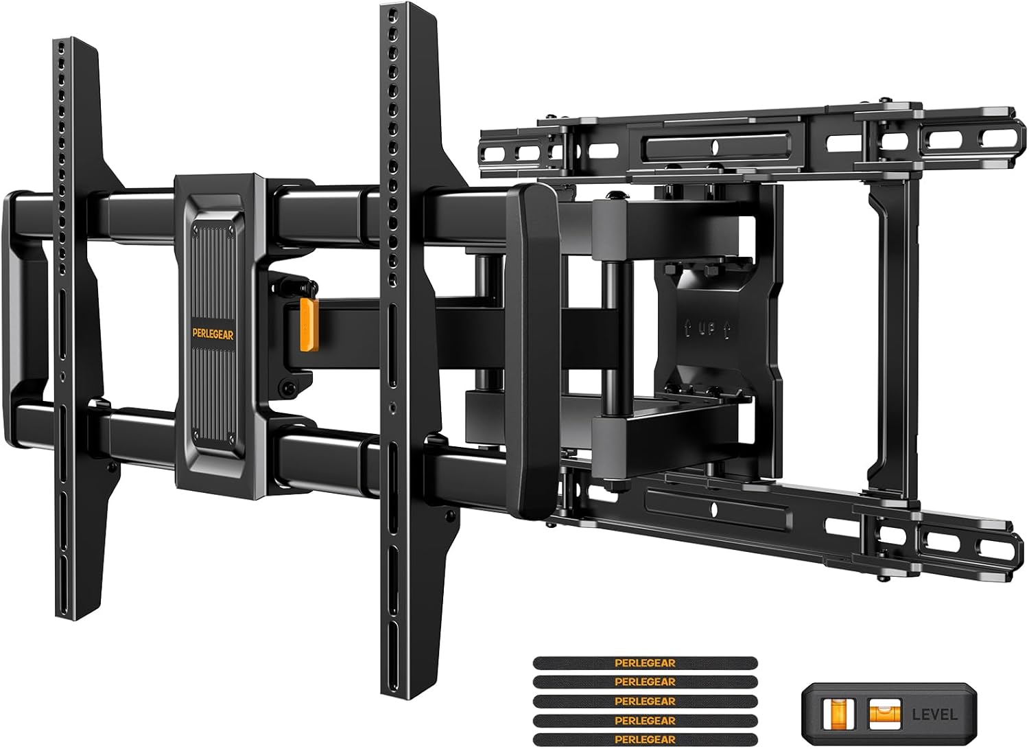 Perlegear Full Motion TV Wall Mounts, PGLF27B-US