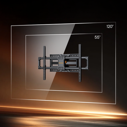 180 lbs Capacity Full Motion TV Wall Mount for 55"–120" TVs | FX30