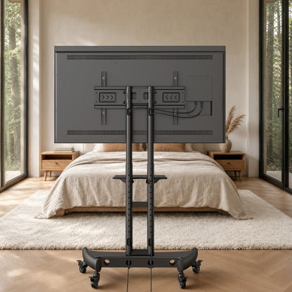 Heavy-Duty TV Cart For 32" To 82" TVs