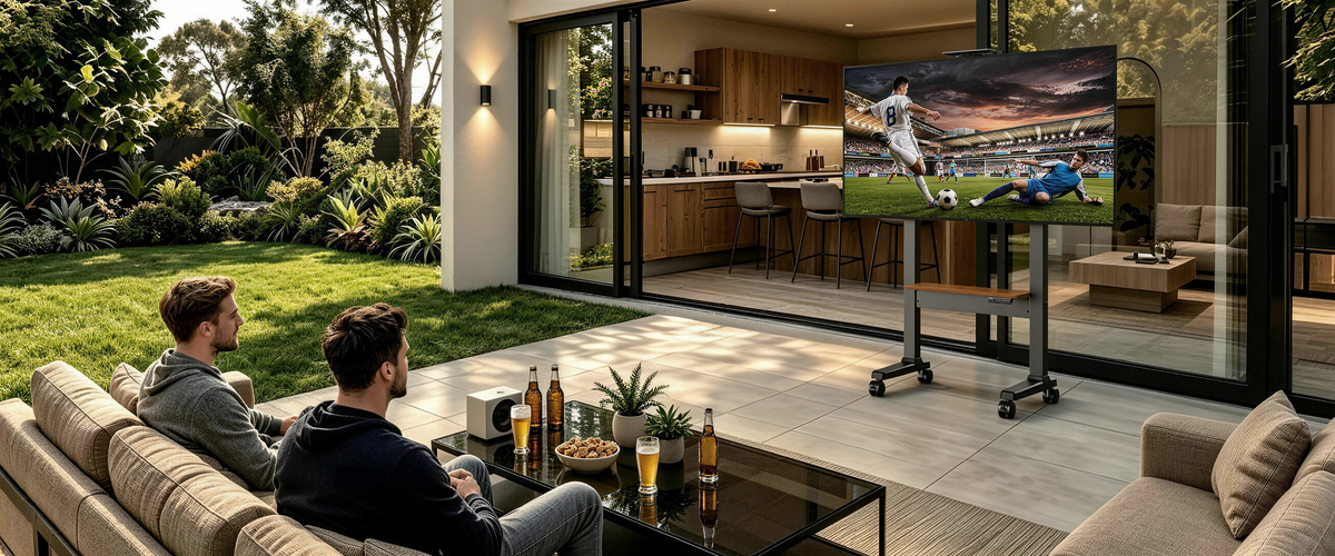 Turn Your Patio into a Sports Lounge
