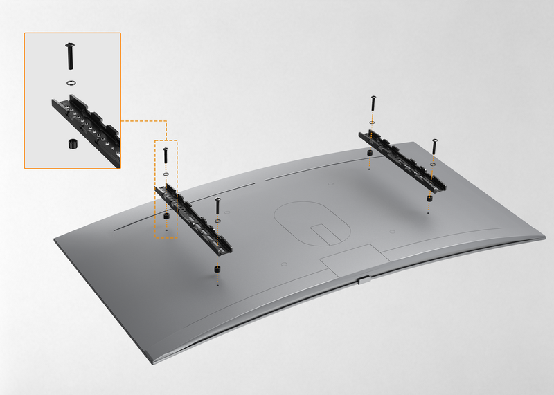 Attach the TV Brackets