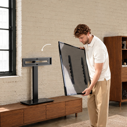 Tilting Tabletop TV Stand for 32" to 70" TVs | TS17