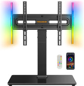 Universal Swivel TV Stand with LED Lights for 32–70 inch TVs