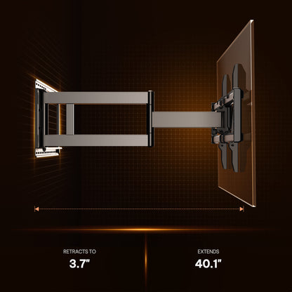 Heavy-Duty Full-Motion TV Wall Mount for 42"–97" TVs, up to 150 lbs | FX26