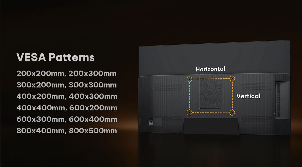 Compatible TV VESA