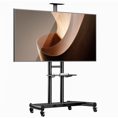 Heavy-Duty TV Cart For 55" To 90" TVs