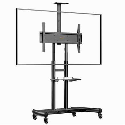 Heavy-Duty TV Cart For 55" To 90" TVs