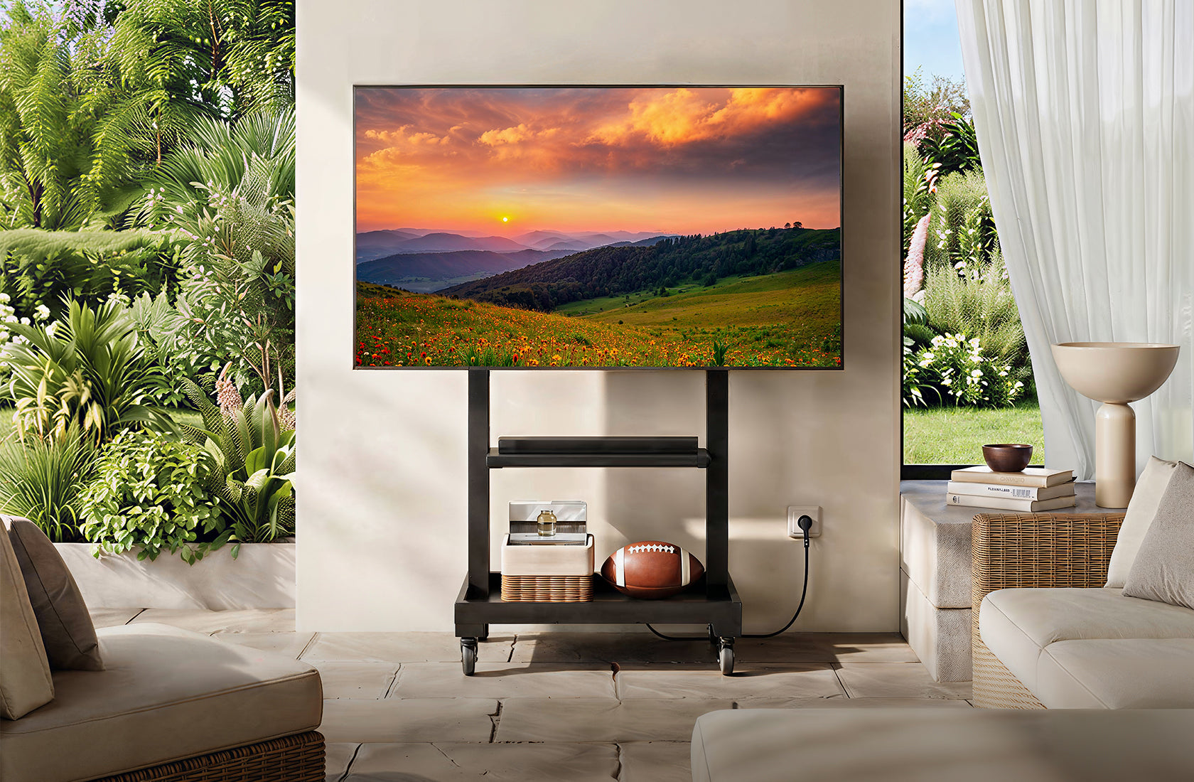Rolling Tv Stands