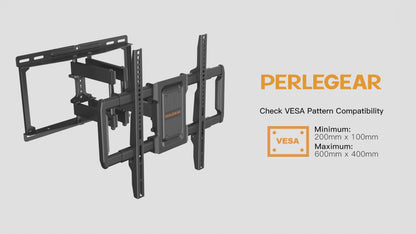 Telescopic Support TV Wall Mount For 40" To 82" TVs, PGLF9-US