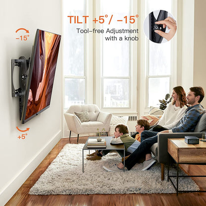 Tilt TV Wall Mount For 37" To 75" TVs, PGLT1